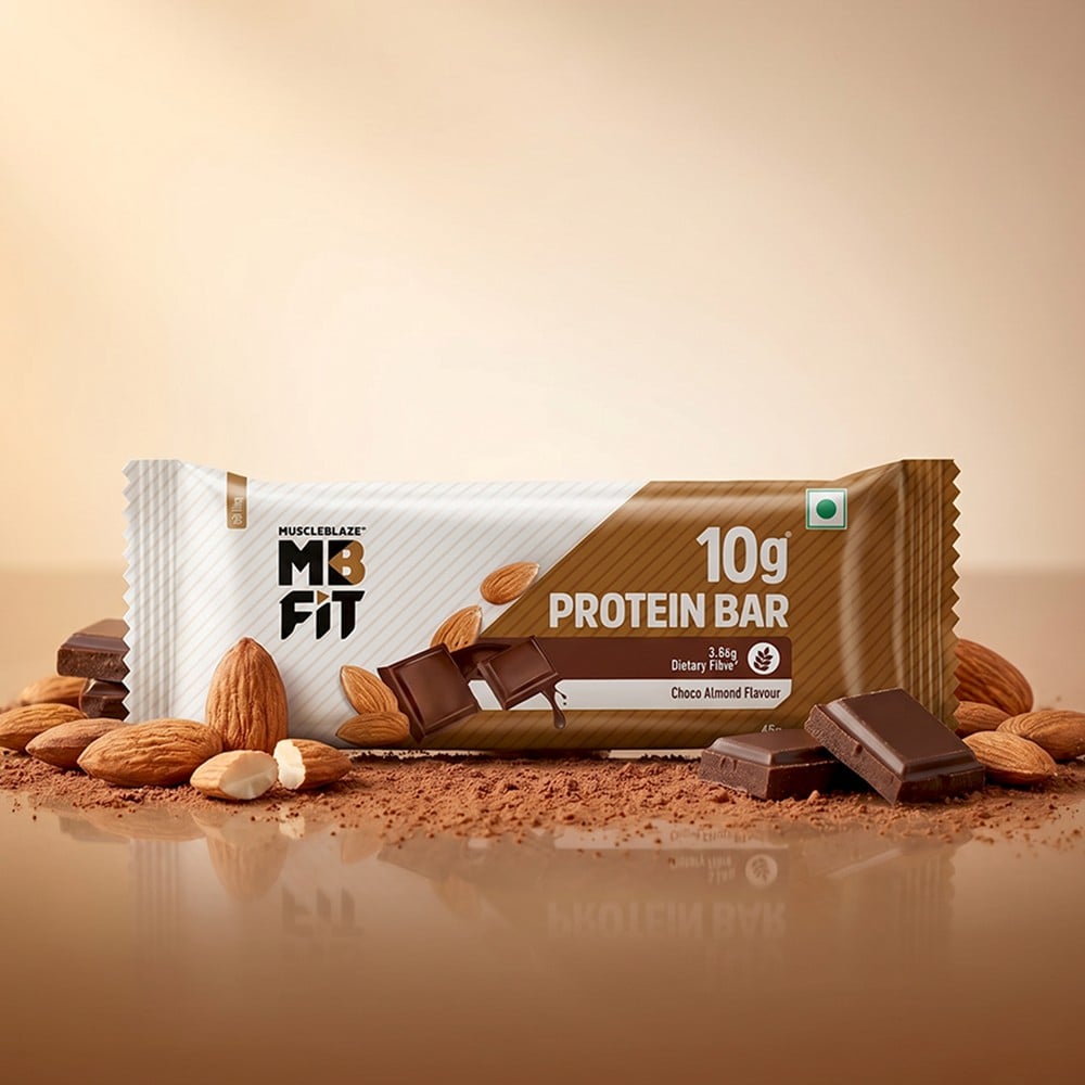 MuscleBlaze MuscleBlaze 10g Protein Bar (Choco Almond)