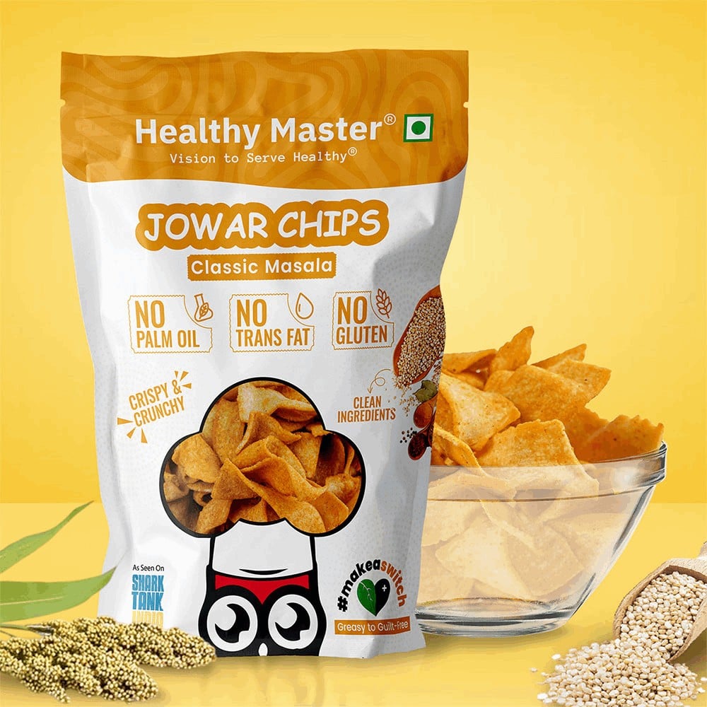 Healthy Master Healthy Master Baked Jowar Chips