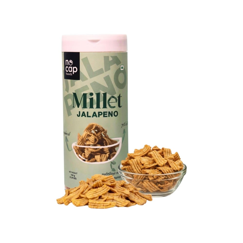 Nocap Foods Nocap Foods Millet Jalapeno Chips