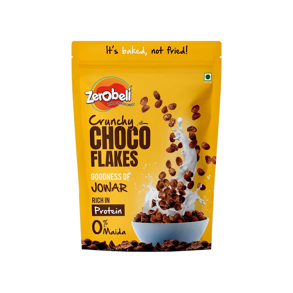 Zerobeli Zerobeli Crunchy No Maida Choco Flakes