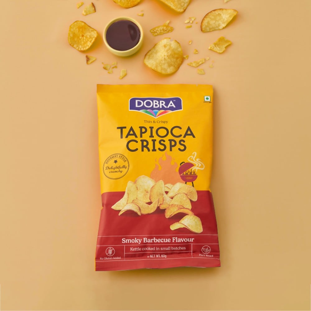 Dobra Dobra Smoky Barbeque Tapioca Chips - Smoky Barbeque