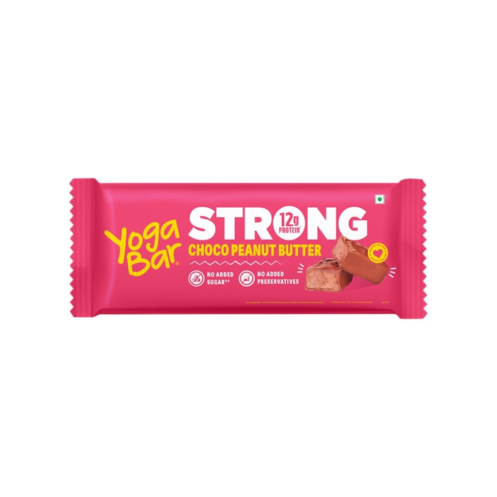 Yoga Bar Yoga Bar 12 g Protein Bar, Choco Peanut Butter, No Added Sugar