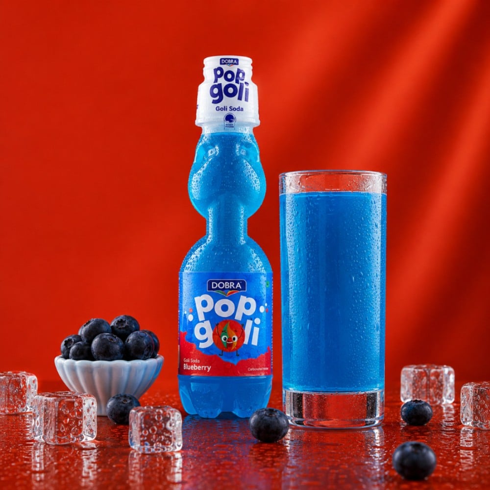 Dobra Dobra Pop Goli Banta Soda - Blueberry