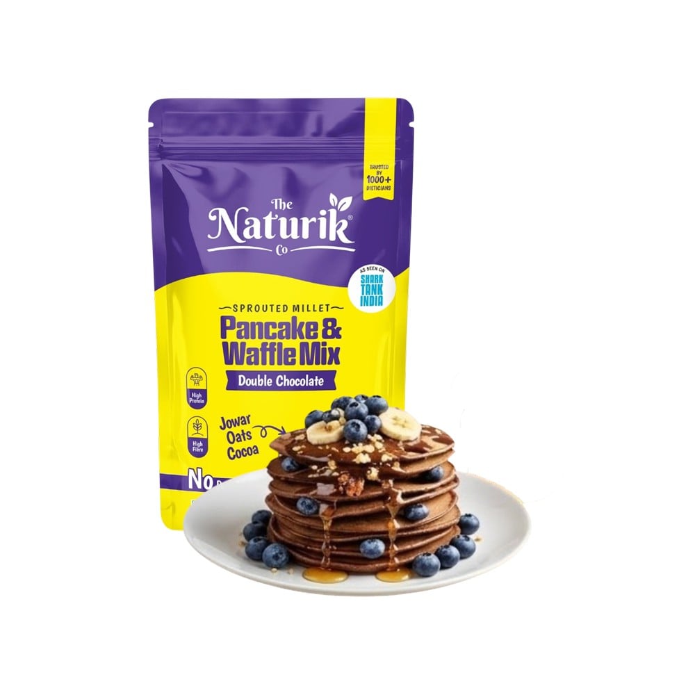 The Naturik Co The Naturik Co Double Chocolate Pancake & Waffle Mix