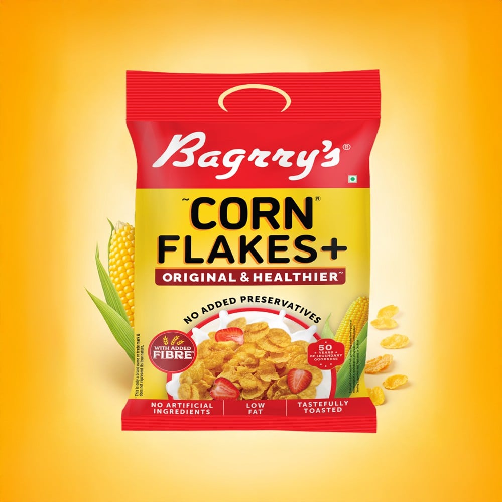 Bagrry's Bagrry's Corn Flakes Plus Original & Healthier (with Fibre Power)
