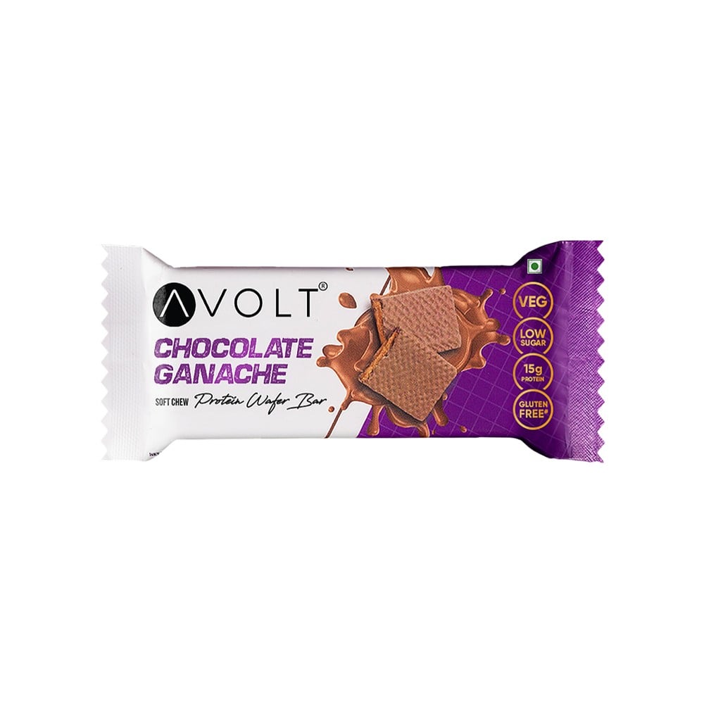 Avolt Avolt Chocolate Ganache 15g Protein Wafer Bar