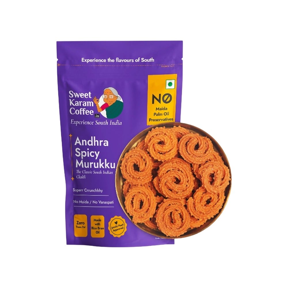 Sweet Karam Coffee Sweet Karam Coffee Andhra Spicy Murukku (Chakli)