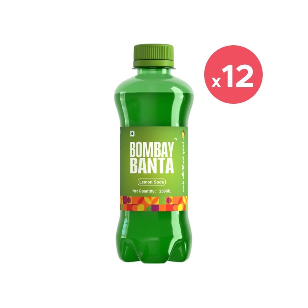 Bombay Banta Bombay Banta Lemon Masala Soda Pack of 12