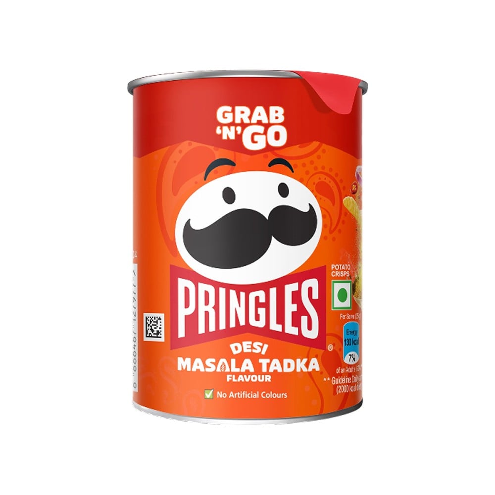 Pringles Pringles Grab 'N' Go Desi Masala Tadka Potato Chips
