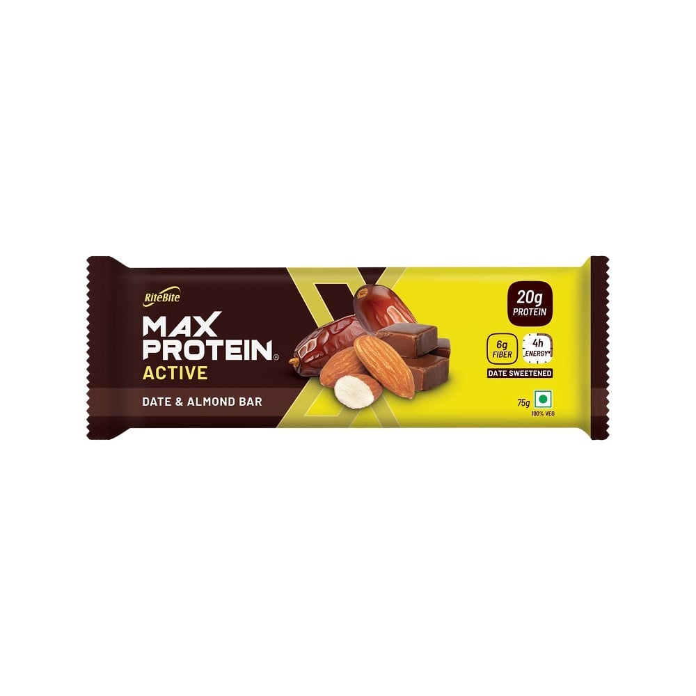 RiteBite RiteBite Max Protein Date & Almond 20 g Protein Bar
