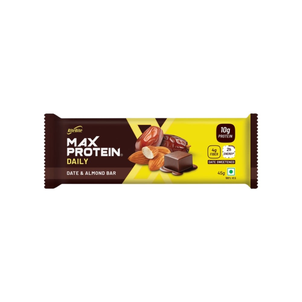 RiteBite RiteBite Max Protein Date & Almond 10 g Protein Bar