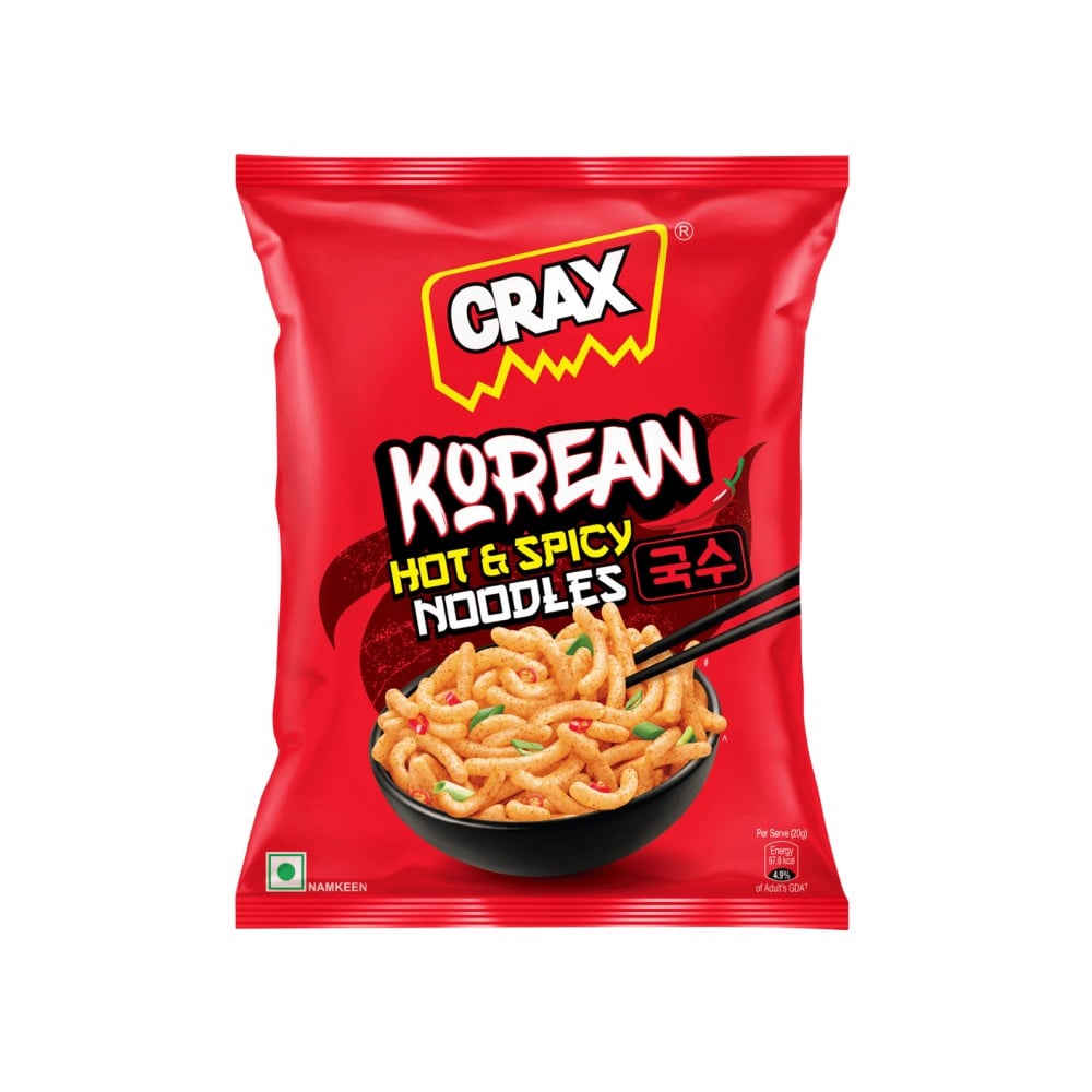 Crax Crax Korean Ramen Noodle Puffs Chips Snacks