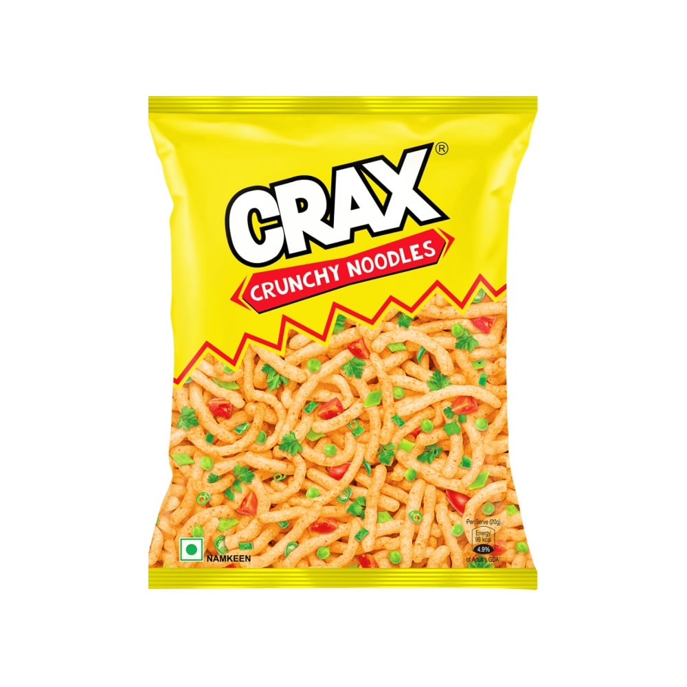 Crax Crax Crunchy Noodle Puffs Chips Snacks