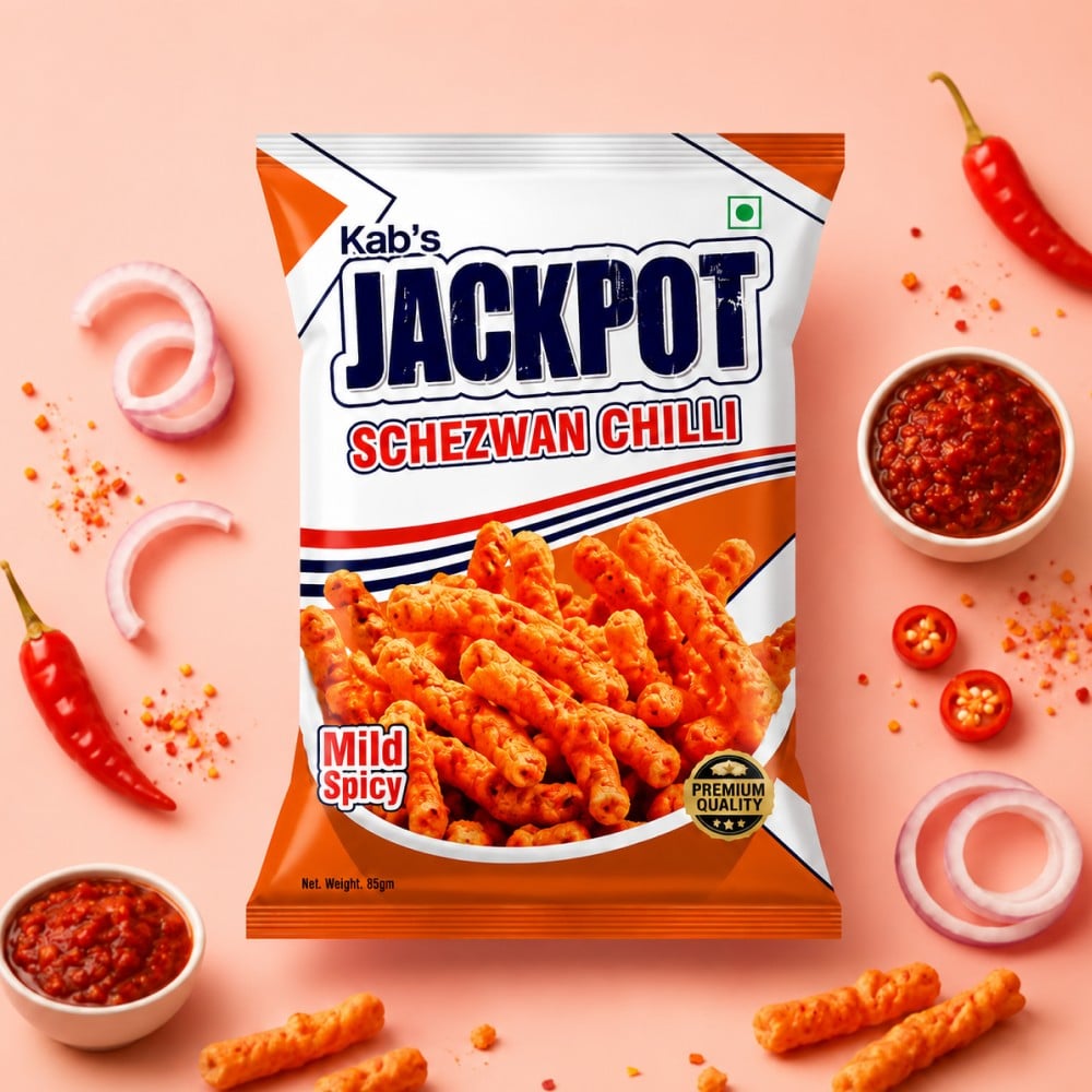 Kab's Jackpot Kab's Jackpot Schezwan Chilli Crisps