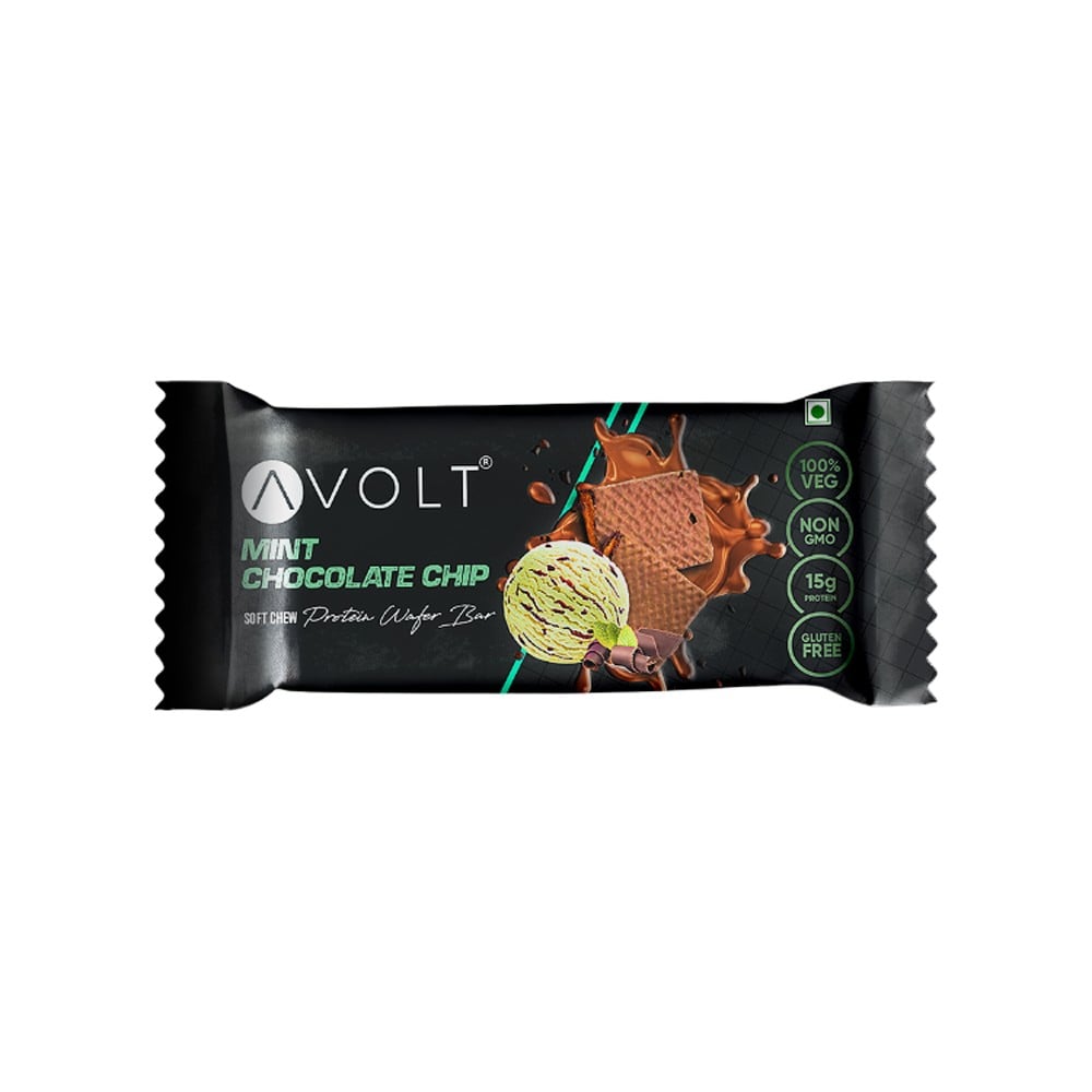 Avolt Avolt Mint Chocolate Chip 15g Protein Wafer Bar