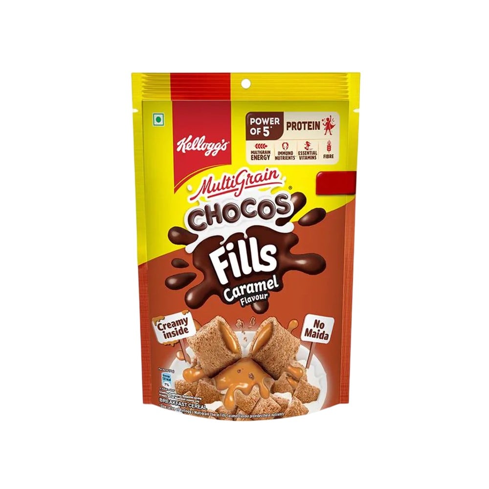 Kellogg's Kellogg's Choco Fills Kids Cereal (Caramel Flavour)