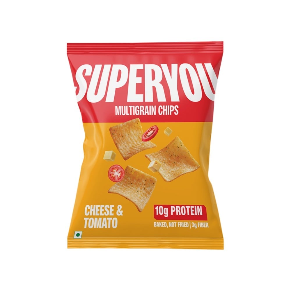 SuperYou SuperYou Multigrain Cheese & Tomato Chips