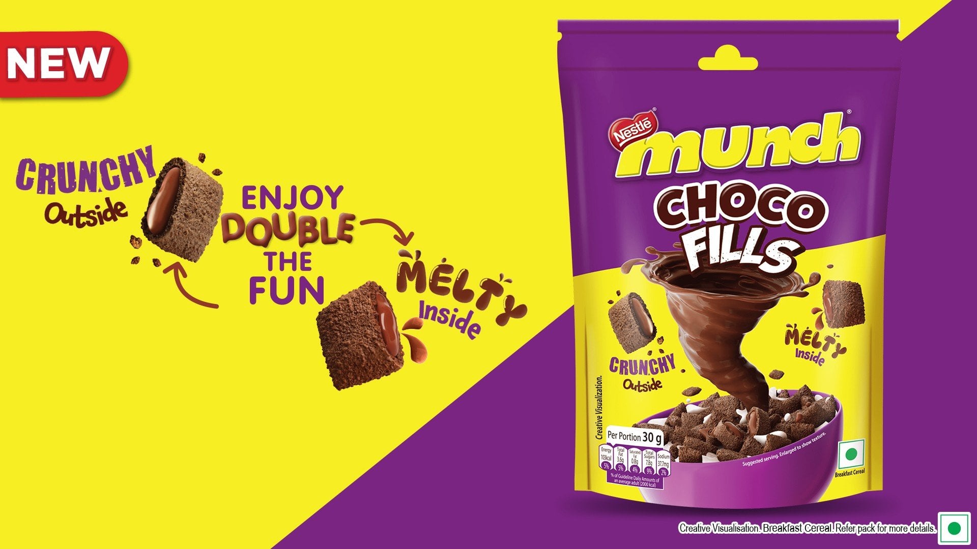 Nestle Munch Nestle Munch Choco Fills Cereal