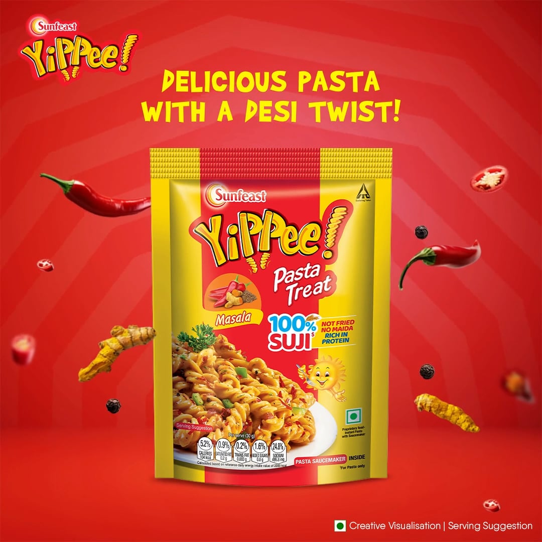 Sunfeast Sunfeast Yipee Masala Instant Pasta