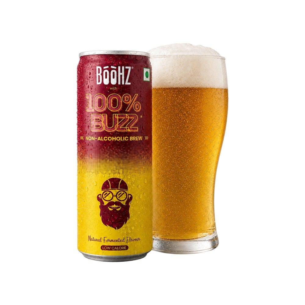 BOOHZ BOOHZ 100% Buzz Non-Alcoholic Beer