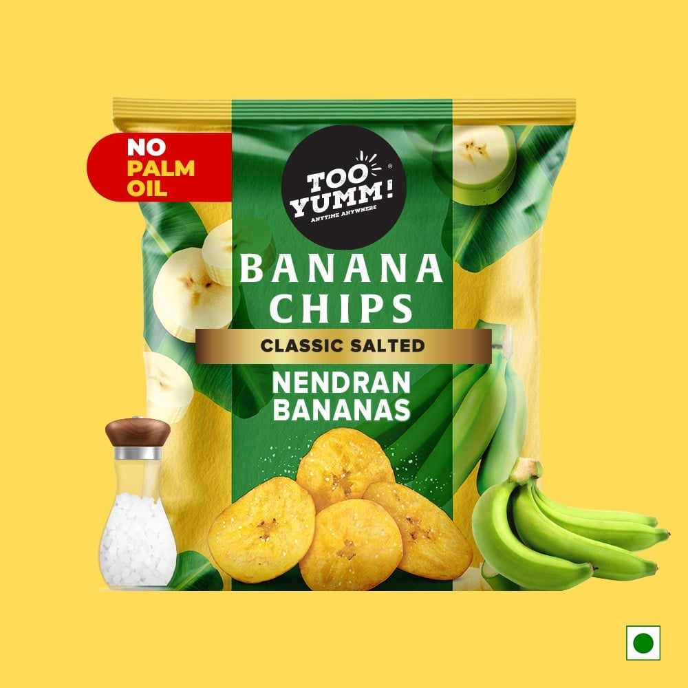 Too Yumm Too Yumm Classic Salted Banana Chips (No Palm Oil)