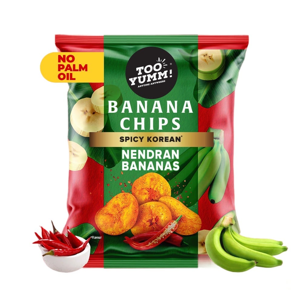 Too Yumm Too Yumm Spicy Korean Banana Chips (No Palm Oil)