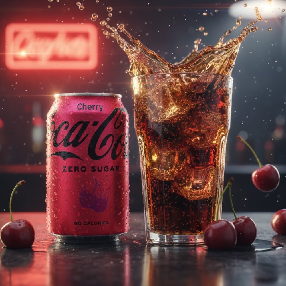 Coca-Cola Coca-Cola Cherry (Zero Sugar) Soft Drink