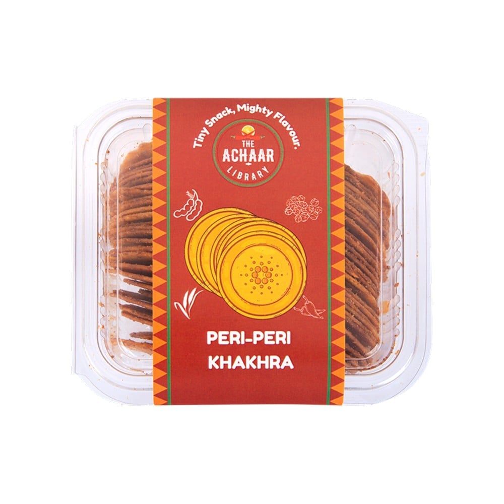 The Achaar Library Mini Peri-Peri Khakhra By The Achaar Library