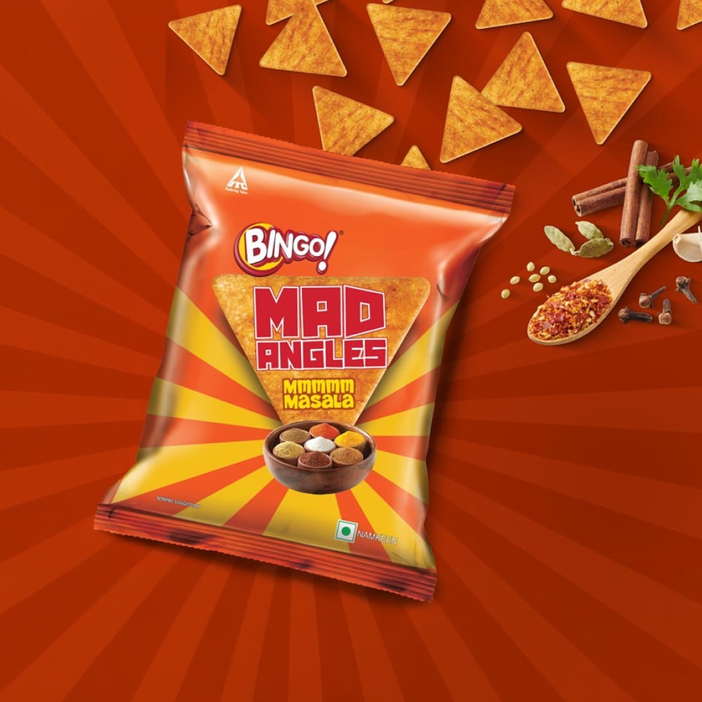 Bingo Mad Angles Bingo Mad Angles Masala Madness Crisps