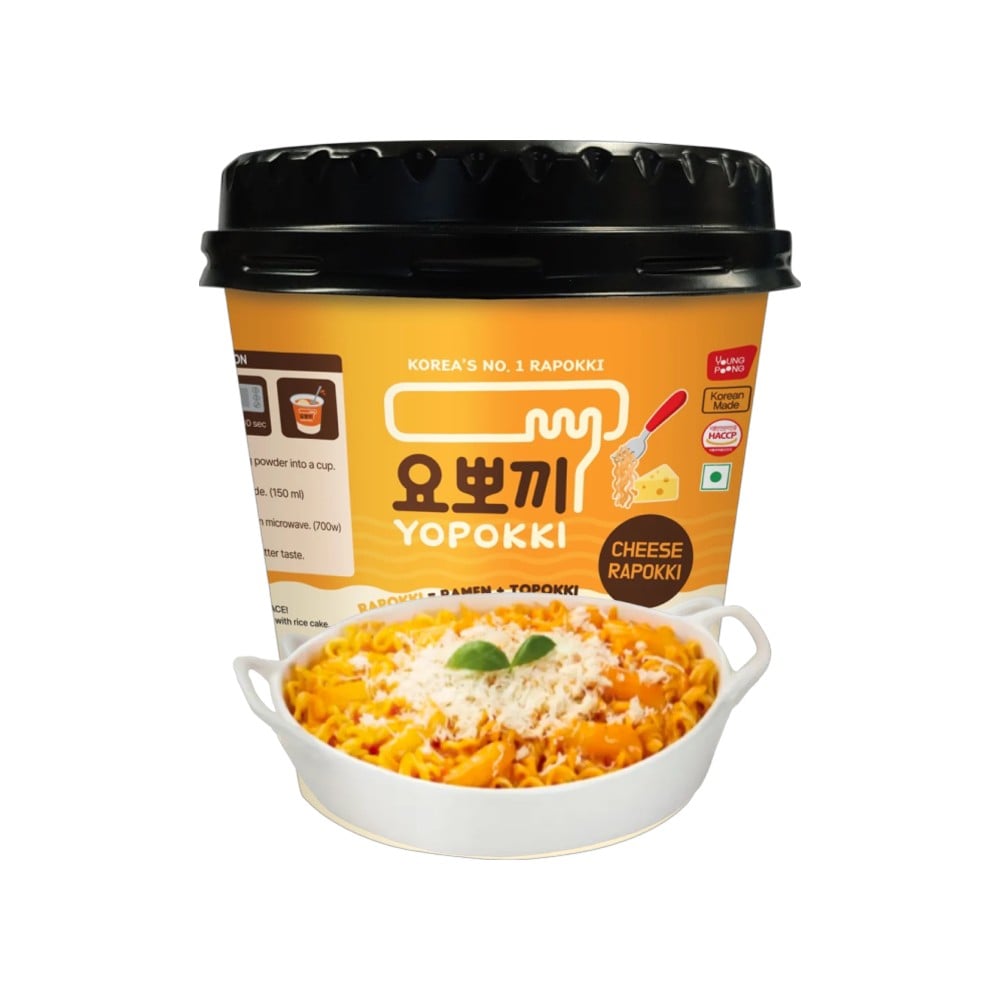 Yopokki Yopokki Cheese Rapokki Instant Noodles