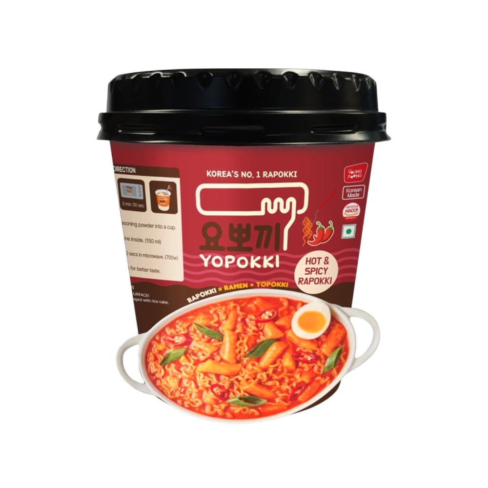 Yopokki Yopokki Hot & Spicy Rapokki Instant Noodles