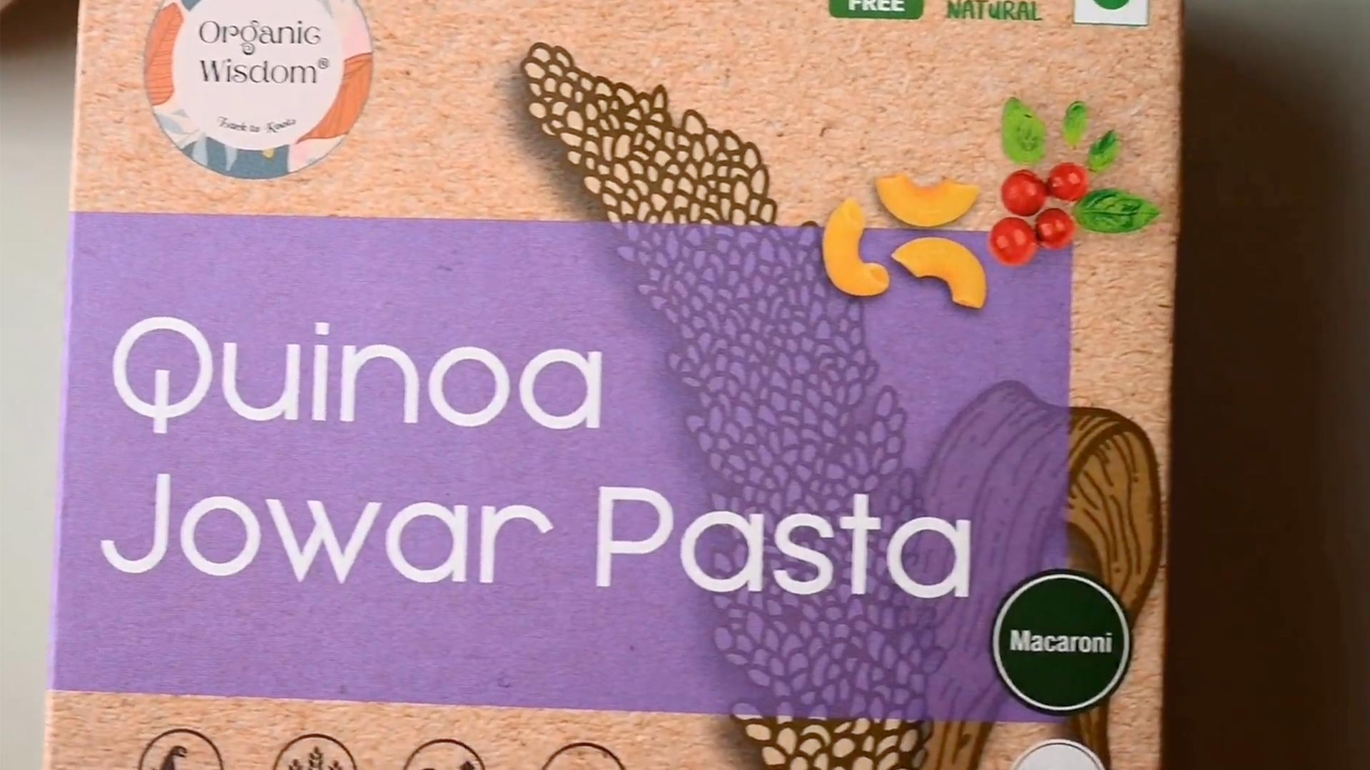 Organic Wisdom Organic Wisdom Quinoa Jowar Millet Pasta