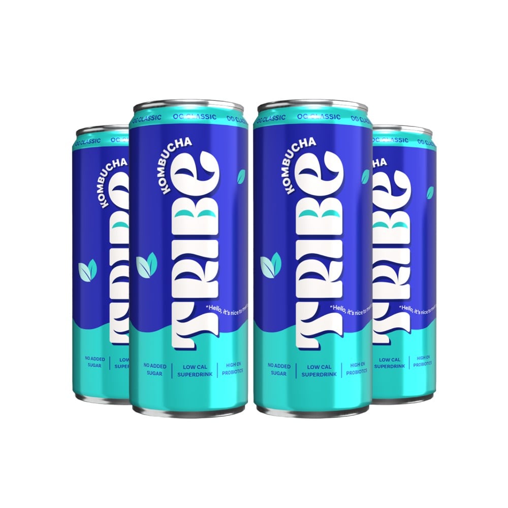 Tribe Kombucha Tribe Kombucha OG Classic Probiotic Super Sparkling Drink