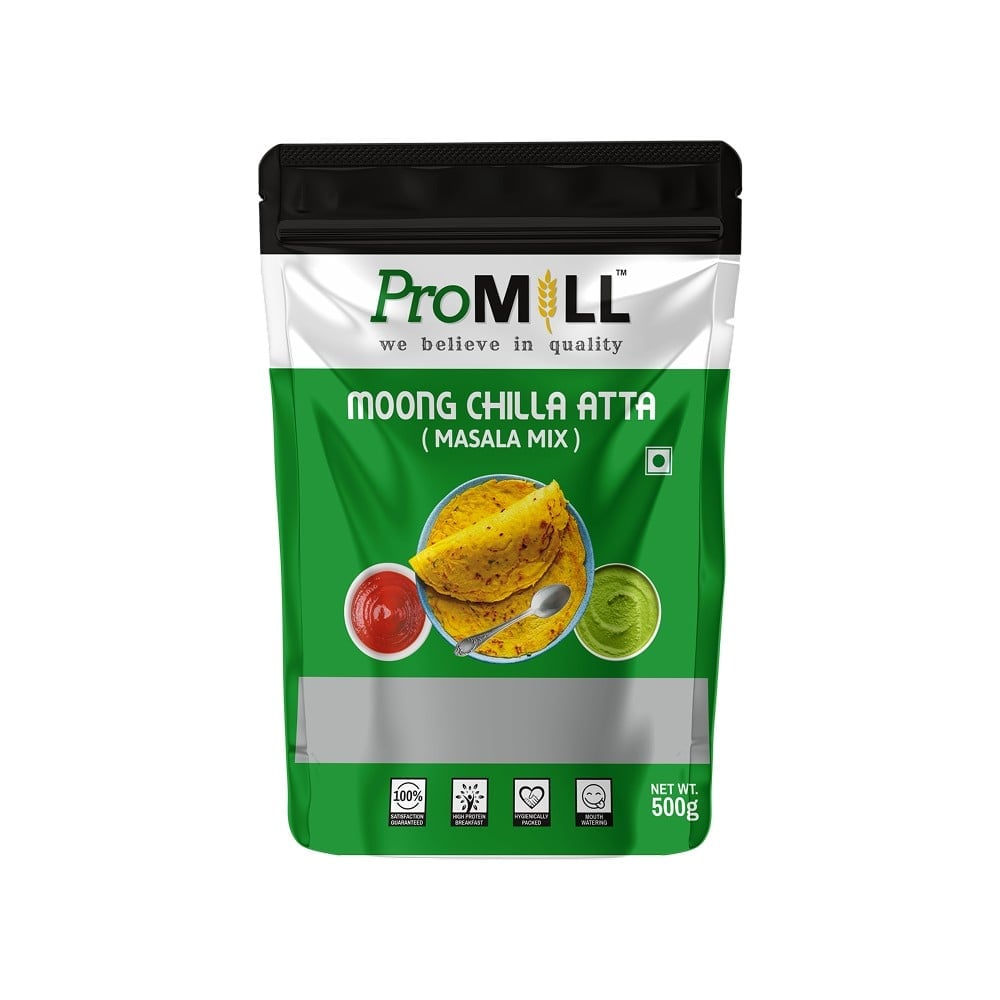 Promill Promill Moong Chilla Atta (Masala Mix)