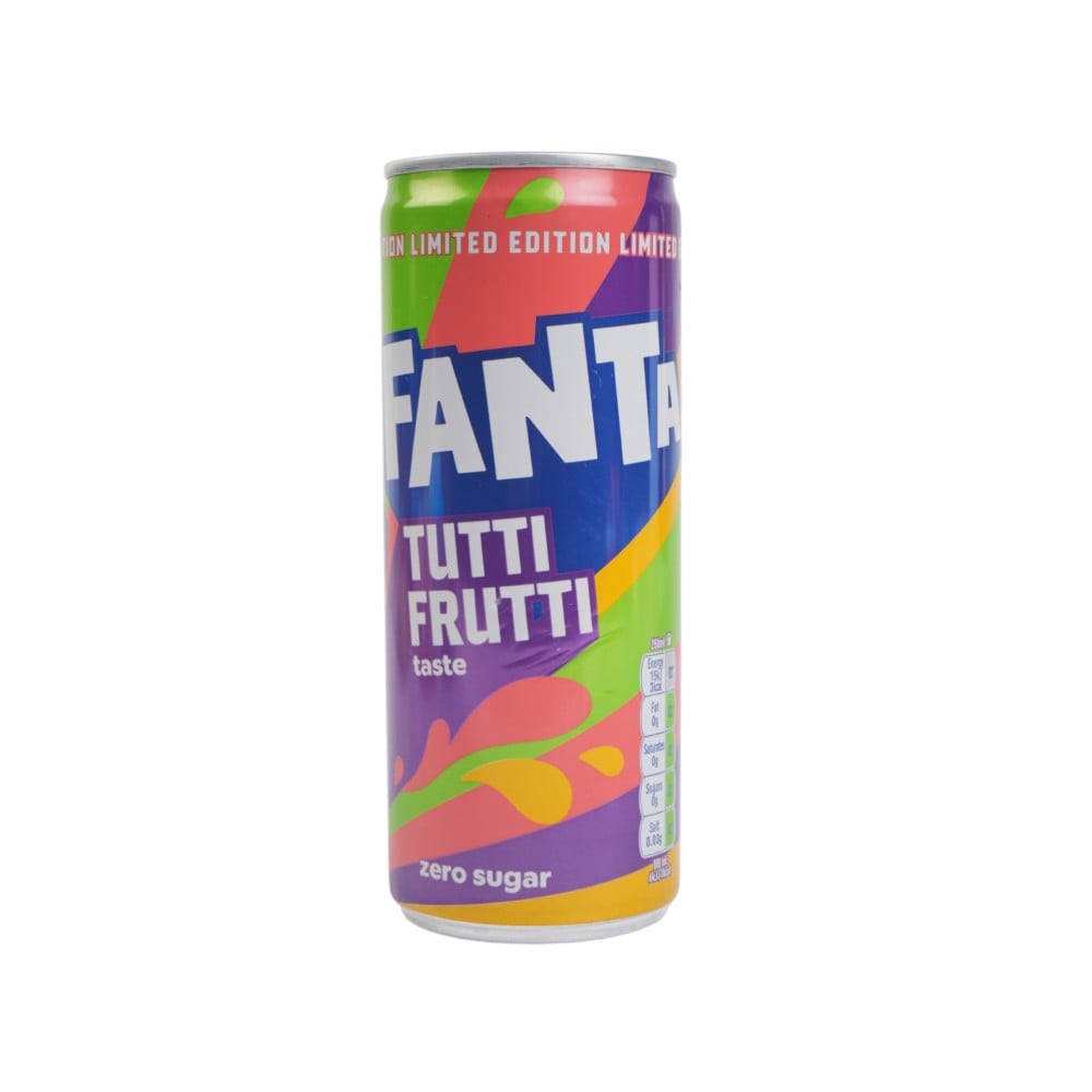 Fanta Fanta Tutti Frutti Soft Drink Zero Sugar