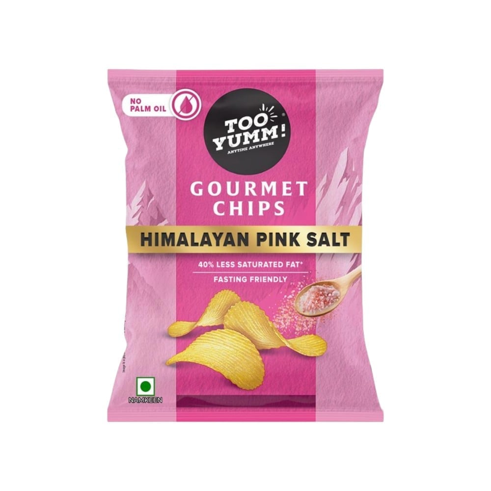 Too Yumm Too Yumm Himalayan Pink Salt Gourmet Potato Chips