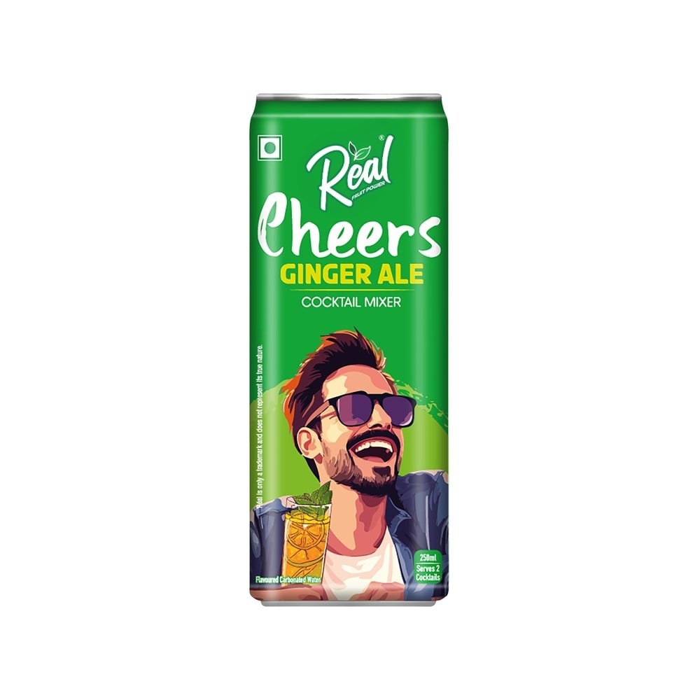Real Cheers Real Cheers Ginger Ale Cocktail Mix