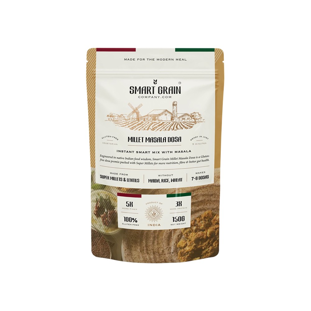 Smart Grain Smart Grain Millet Masala Instant Dosa Mix