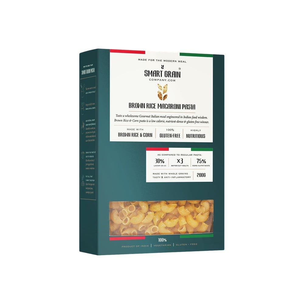 Smart Grain Smart Grain Brown Rice & Corn Macaroni Pasta