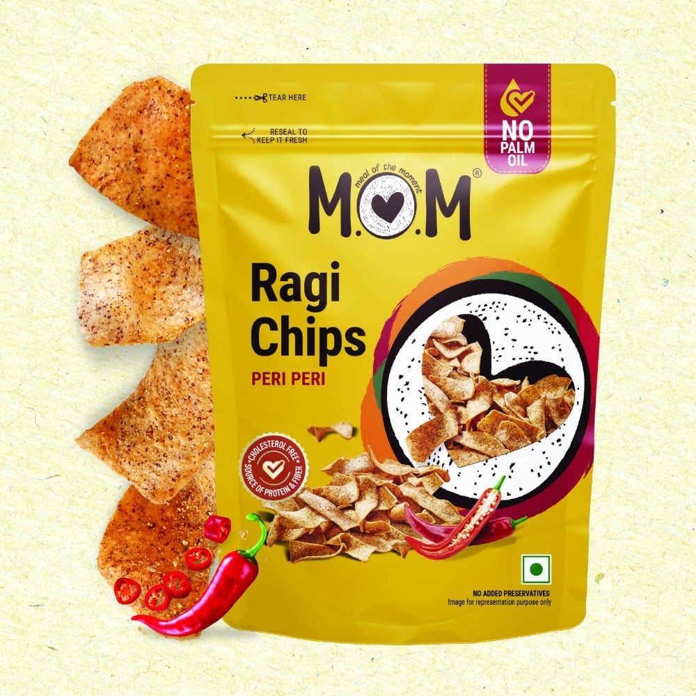 MOM MOM Peri Peri Ragi Chips
