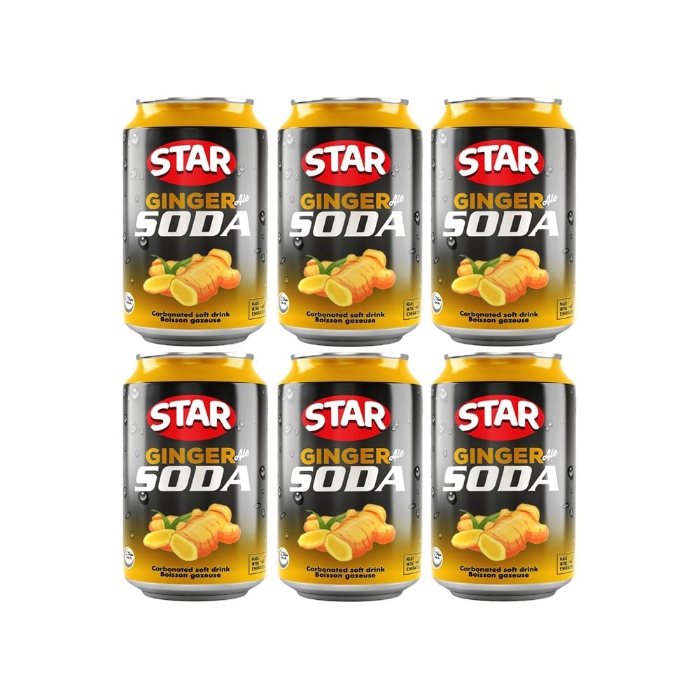 Star Star Ginger Ale Soda Water