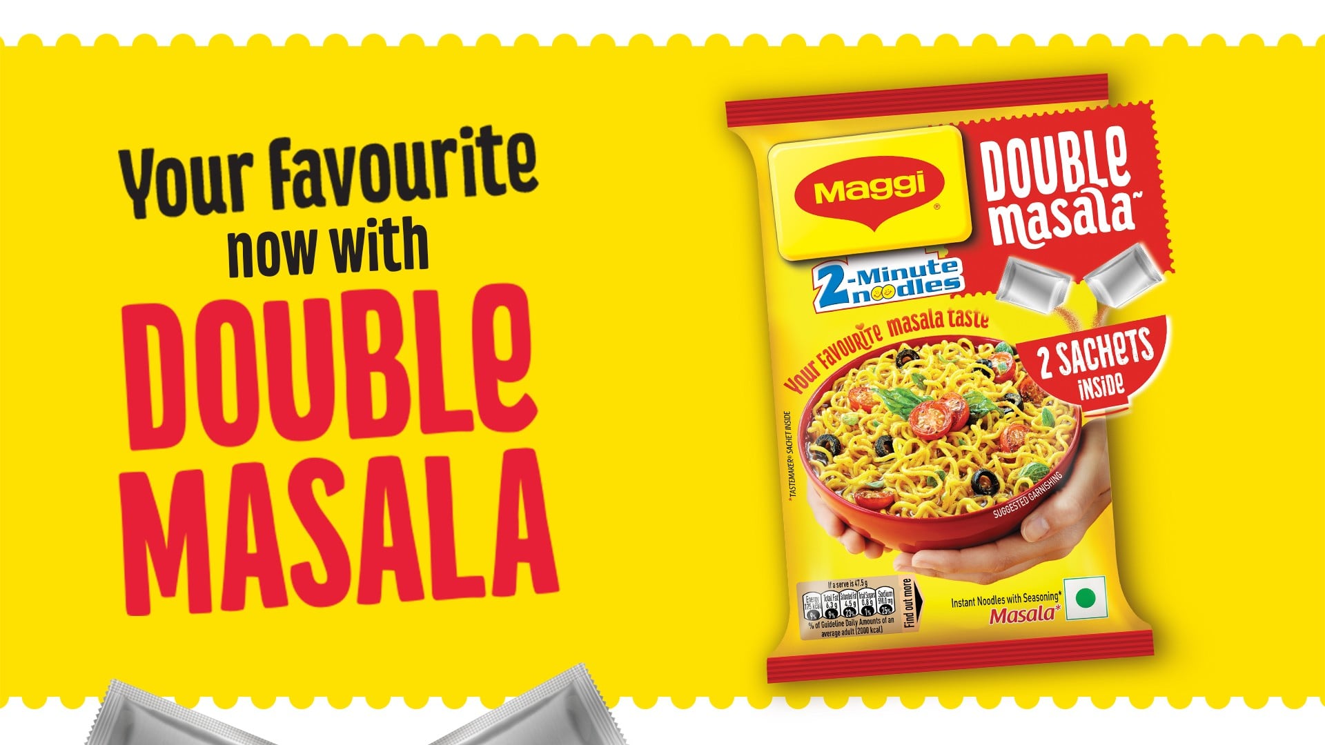 Maggi Maggi Double Masala Instant Noodles