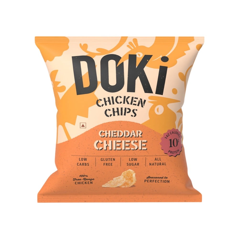 DOKi DOKi Chicken Chips (Cheddar Cheese)