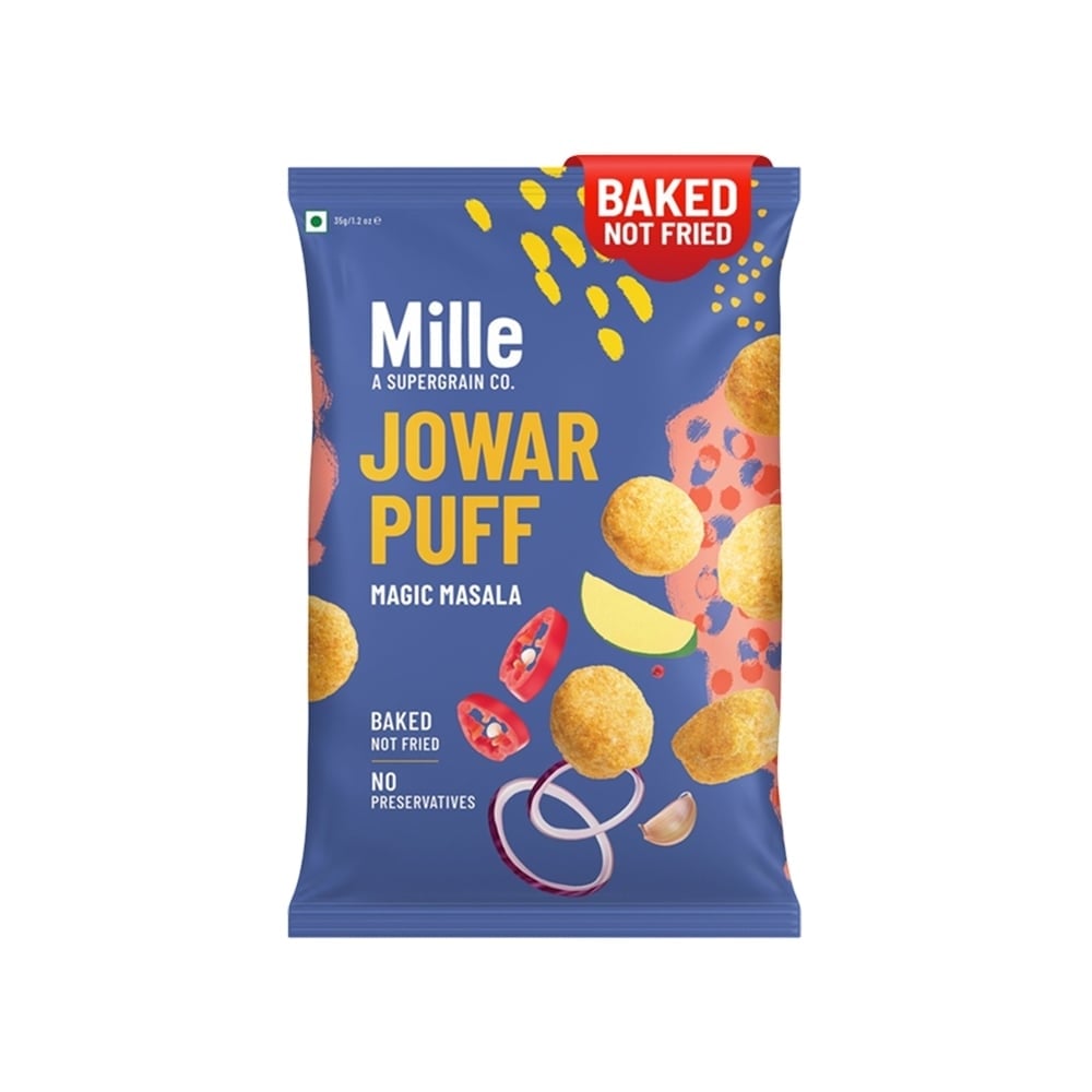 Mille Mille Jowar Puffs (Magic Masala)