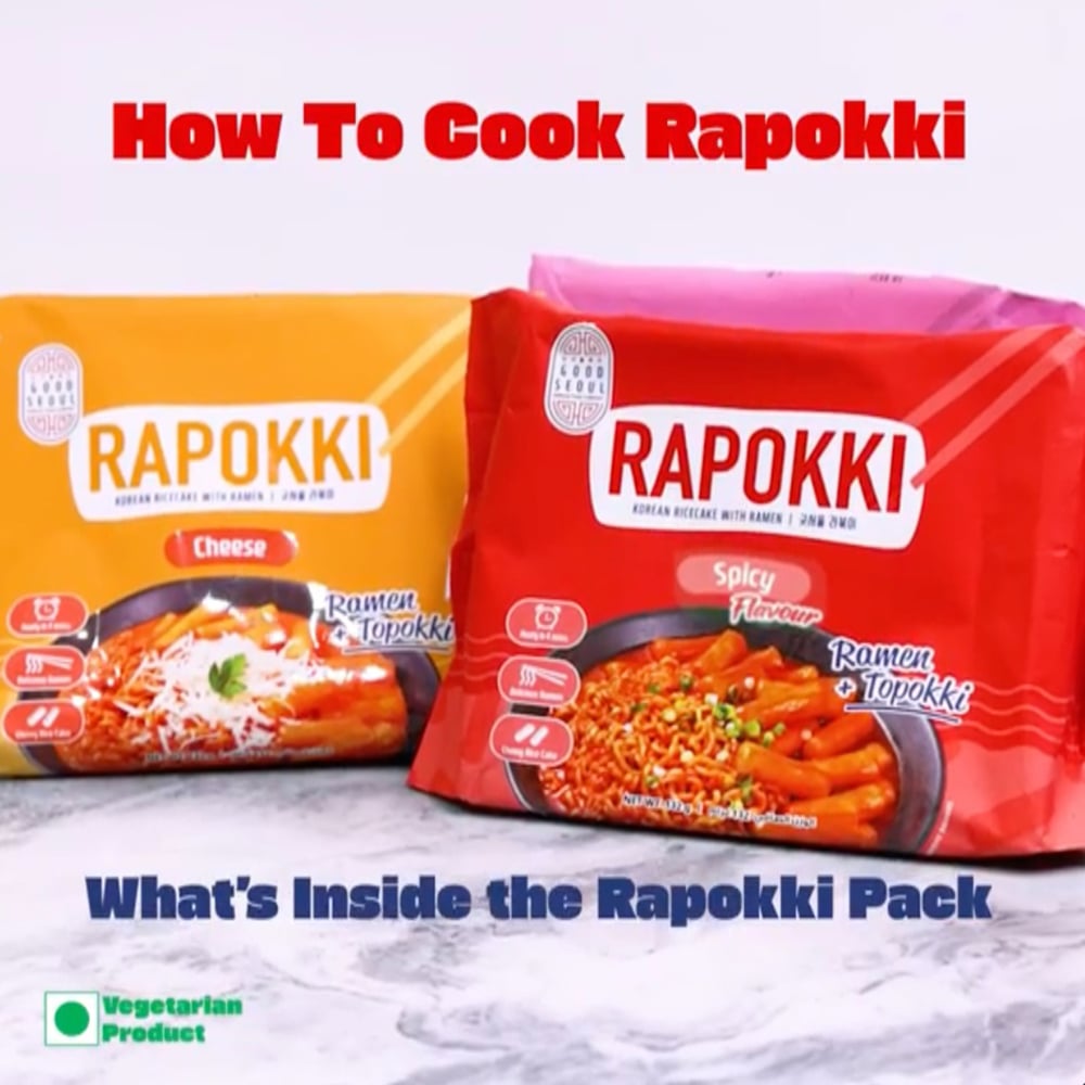 Good Seoul Good Seoul Carbonara Rapokki Rice Cake with Ramen