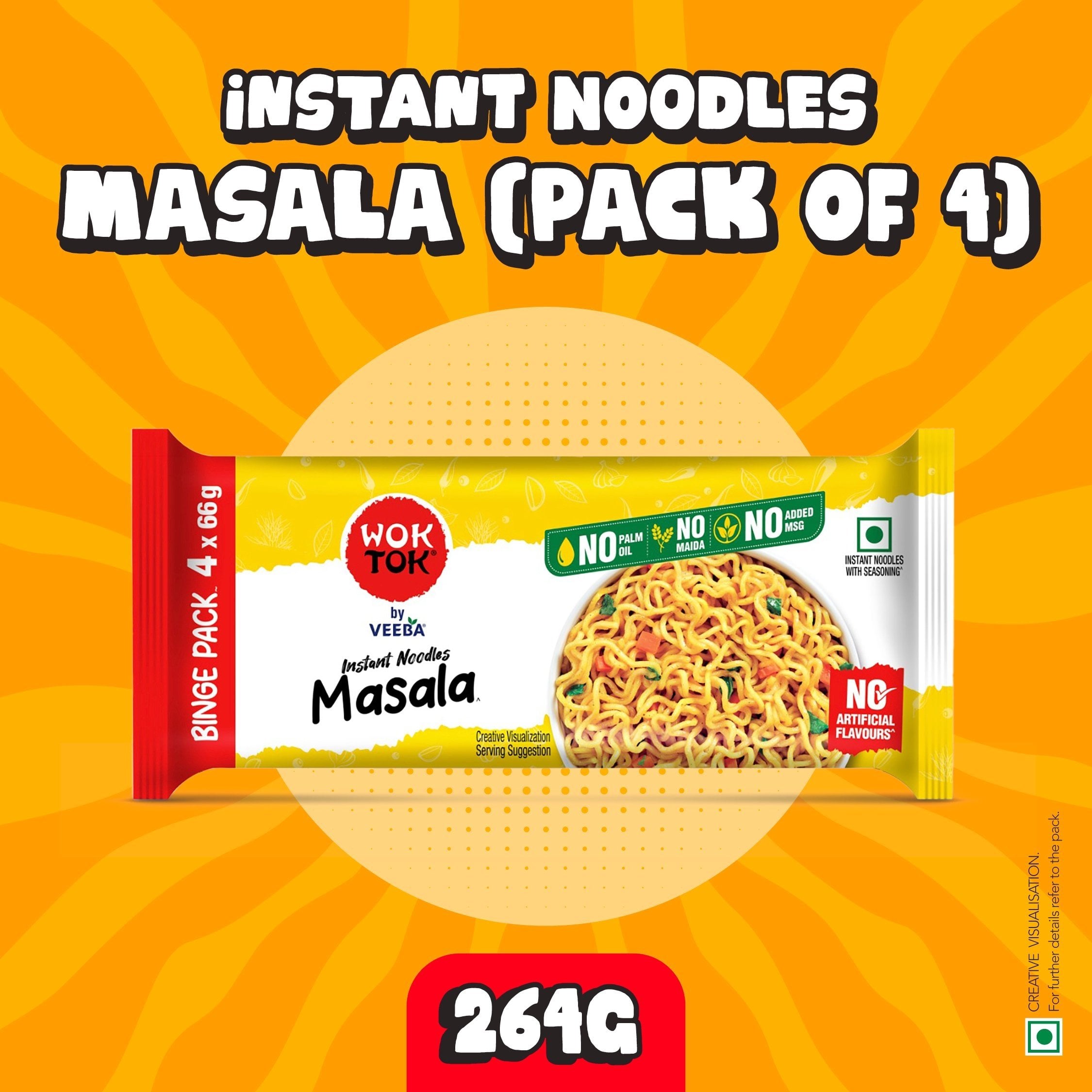 Wok Tok by Veeba Wok Tok by Veeba Masala Instant Noodles