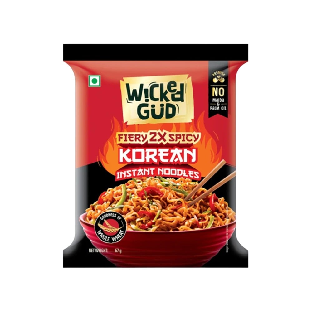 WickedGud WickedGud Fiery 2X Spicy Korean Instant Noodles