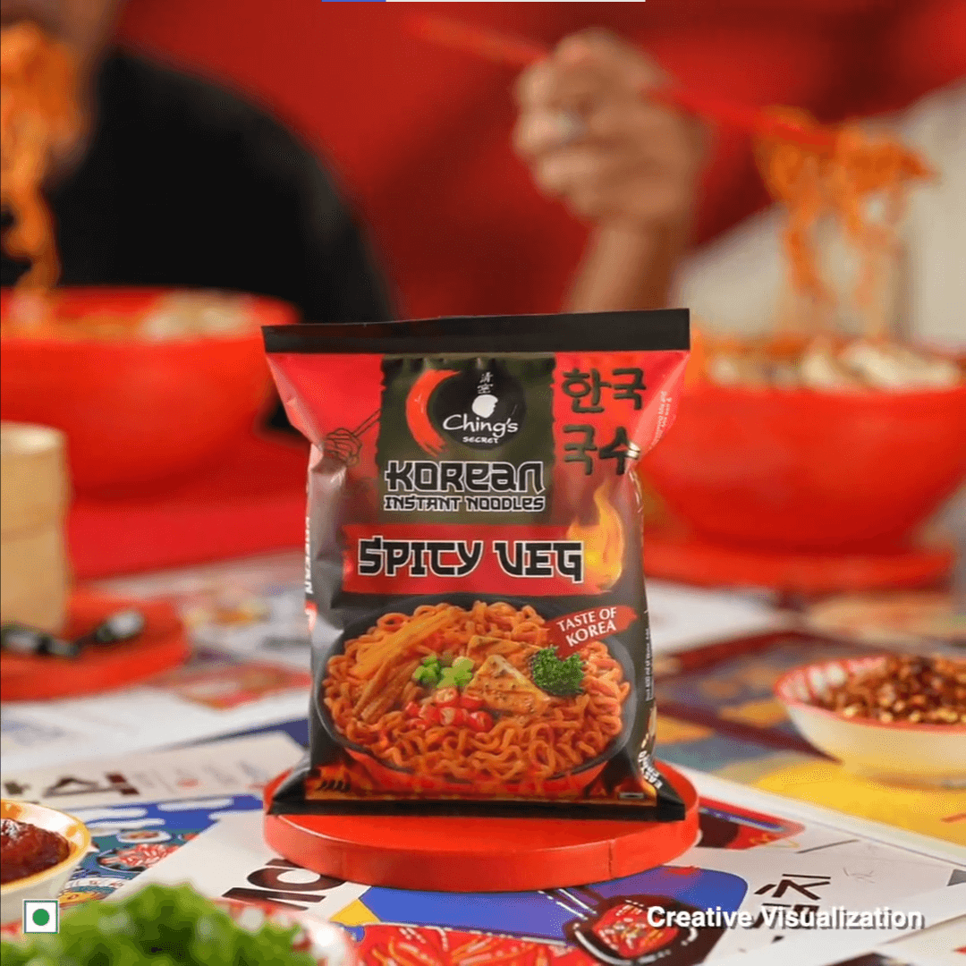 Ching's Secret Ching's Secret Spicy Veg Korean Instant Noodles