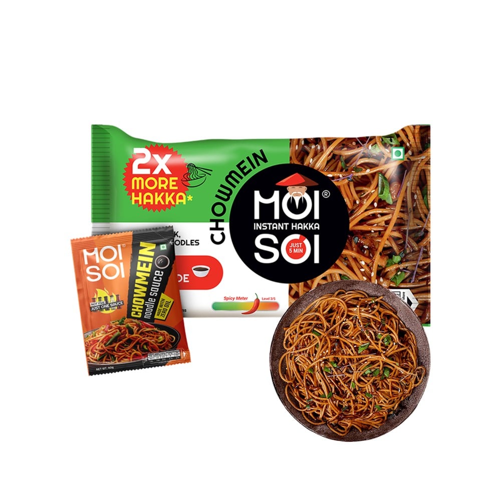 Moi Soi Moi Soi Instant Hakka Noodles - Chowmein Sauce Inside