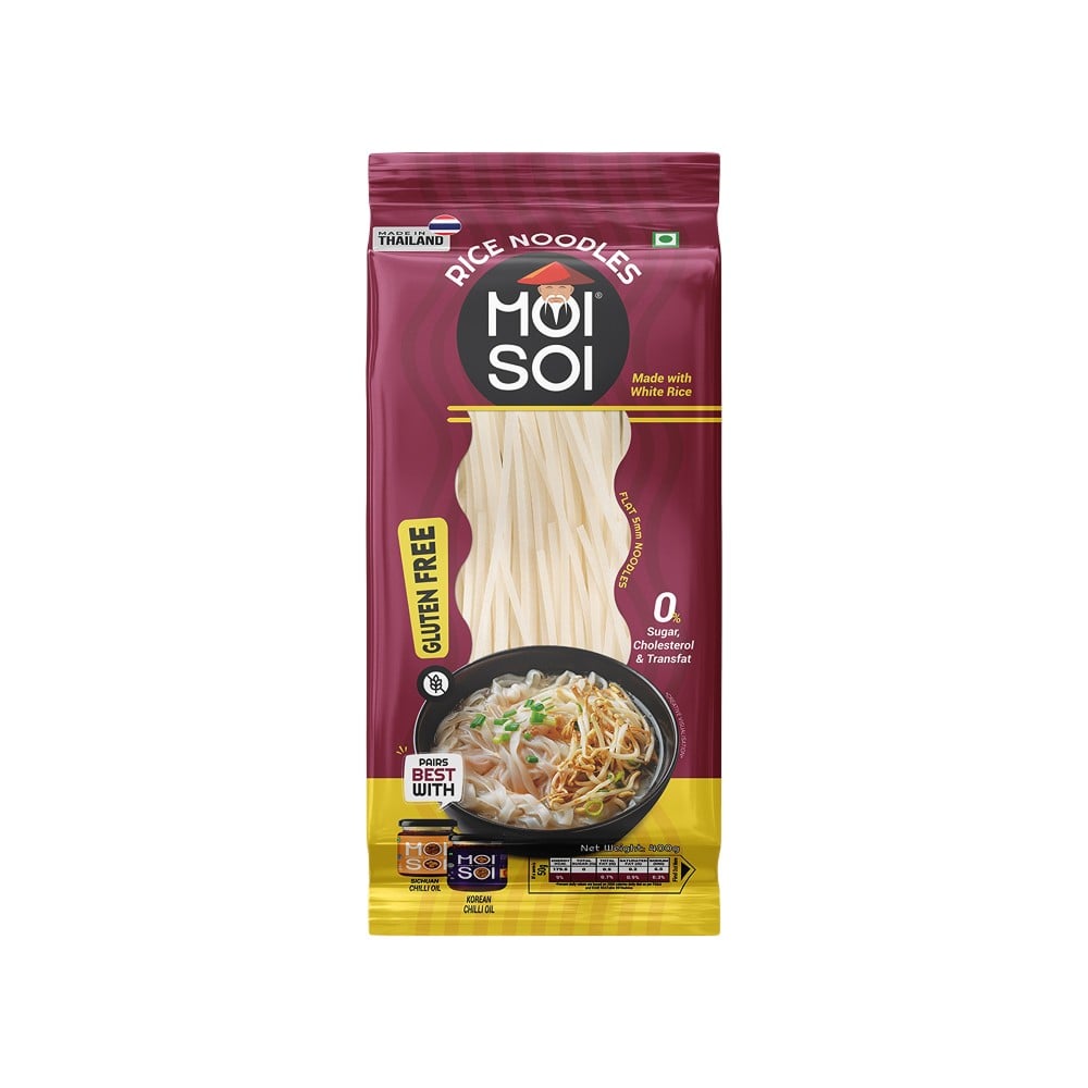 Moi Soi Moi Soi Thai Rice Stick Noodles - Made with Thai Rice
